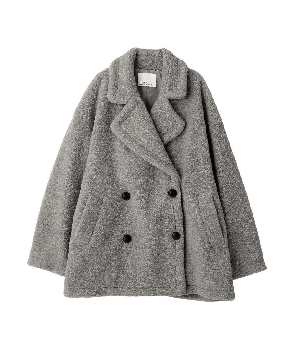CRAFT STANDARD BOUTIQUE ダブルボアミディコート 