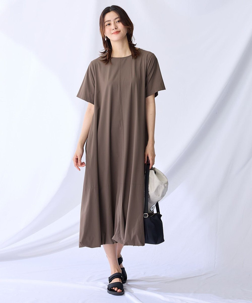 ANY L バルーンシルエットワンピース 