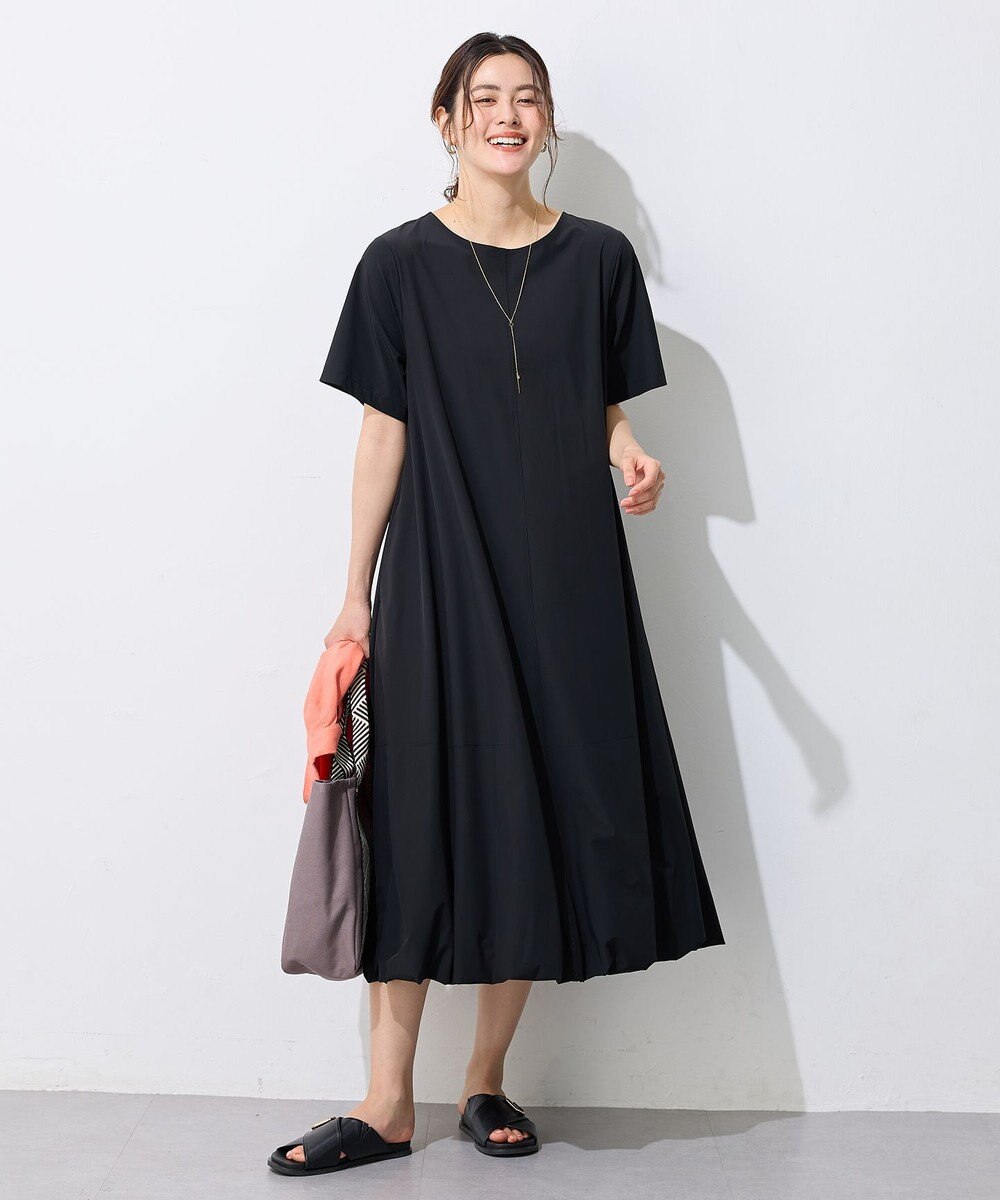 ANY L バルーンシルエットワンピース 