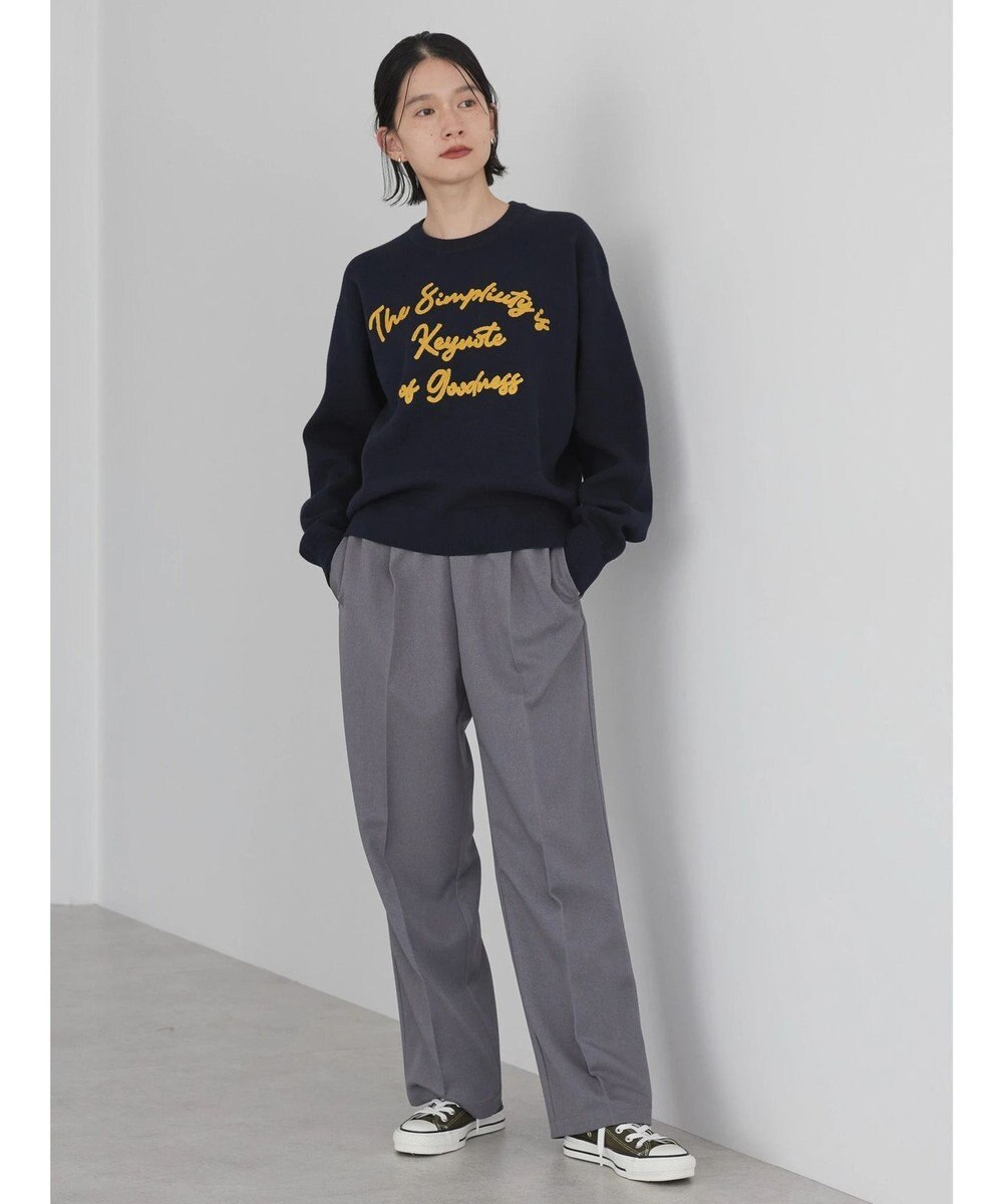 AMERICAN HOLIC サガラ刺繍ミラノリブニットプルオーバー 