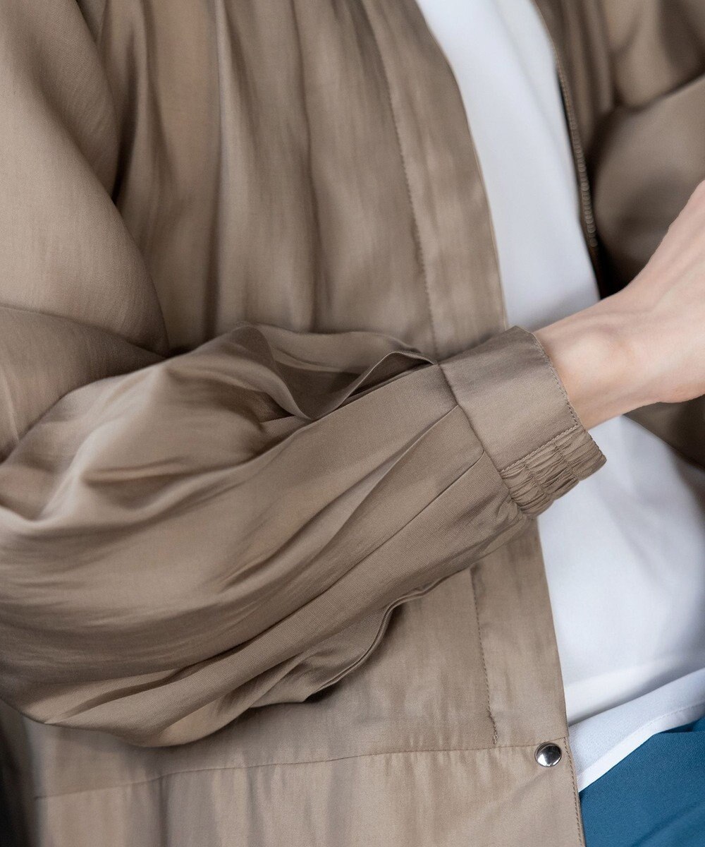 Tiaclasse 【新色追加・洗える】シアーブルゾン 