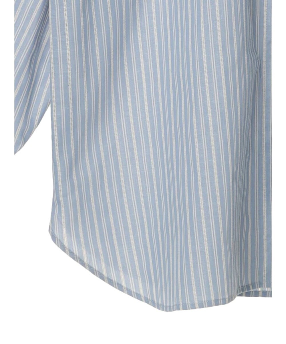 earth music&ecology パールボタンオーバーシャツ 