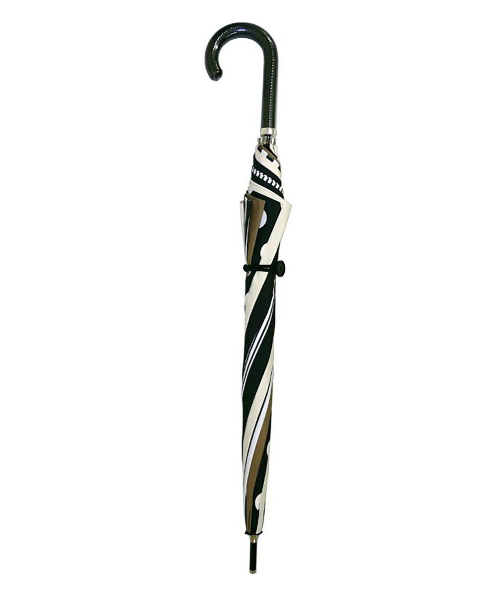 +RING レディース向け プラスリング 雨傘（長）60cm BLK T1146 