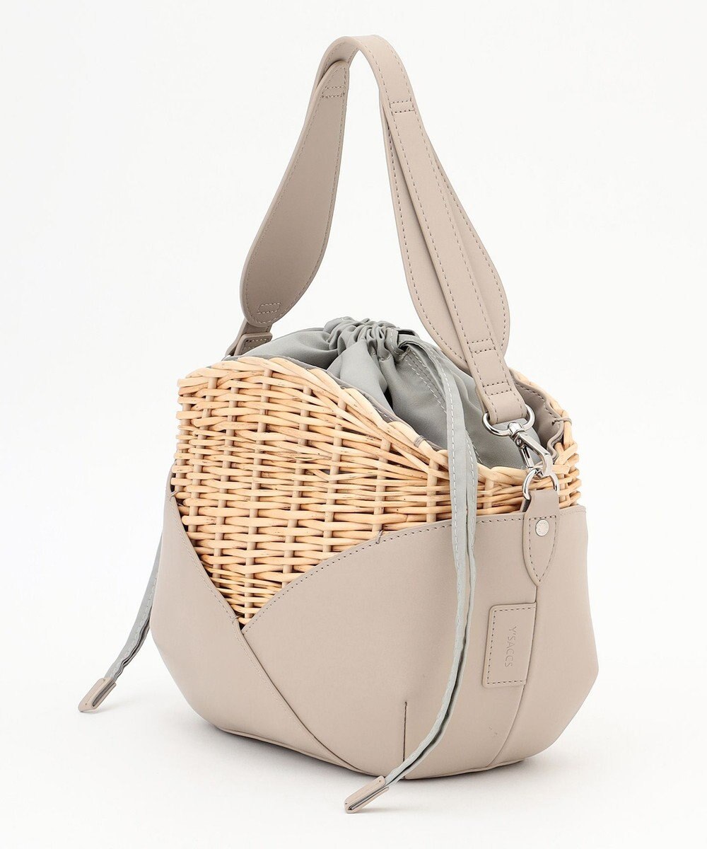 Y'SACCS 【ムック本掲載】ウィッカーバスケットショルダー 