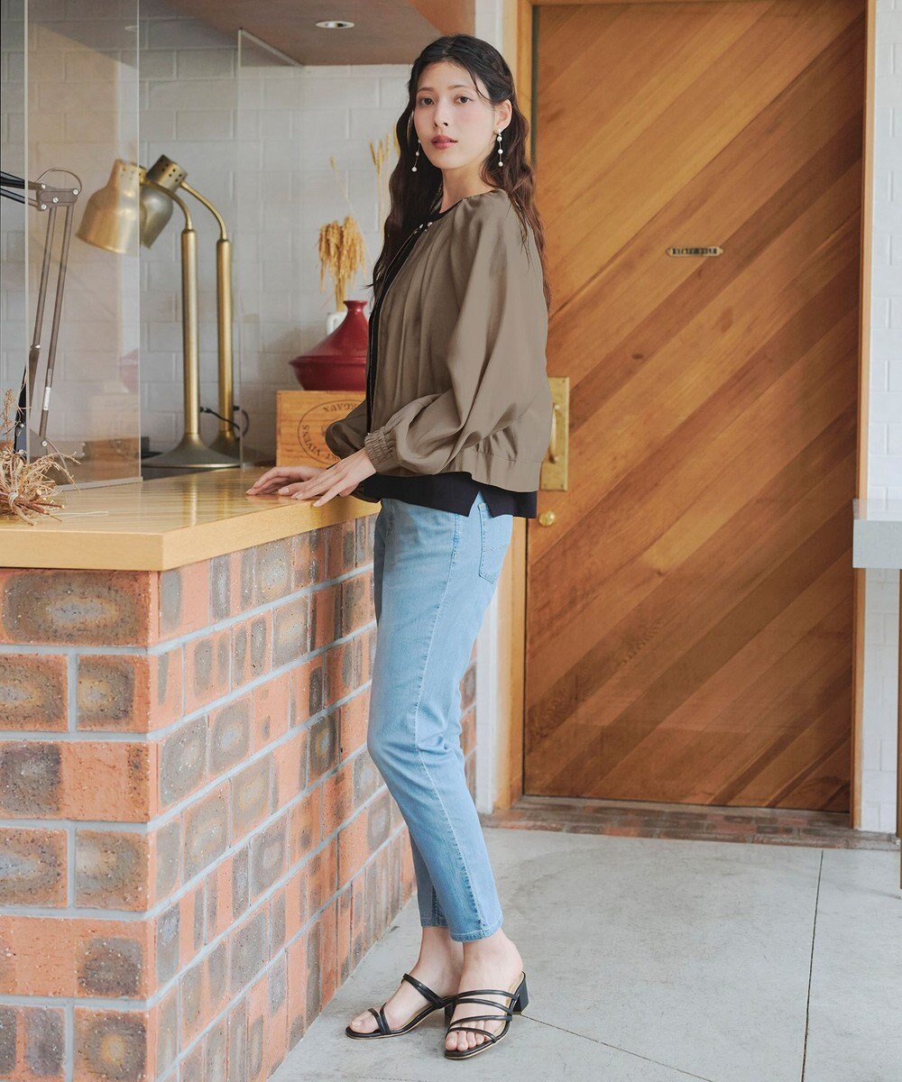 Tiaclasse 【新色追加・洗える】シアーブルゾン 