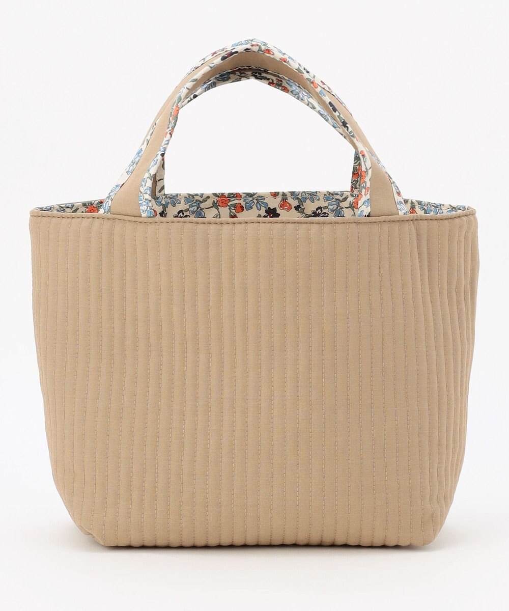 J.PRESS LADIES 【WEB限定カラーあり・リバーシブル】キルティング ミニトートバッグ 