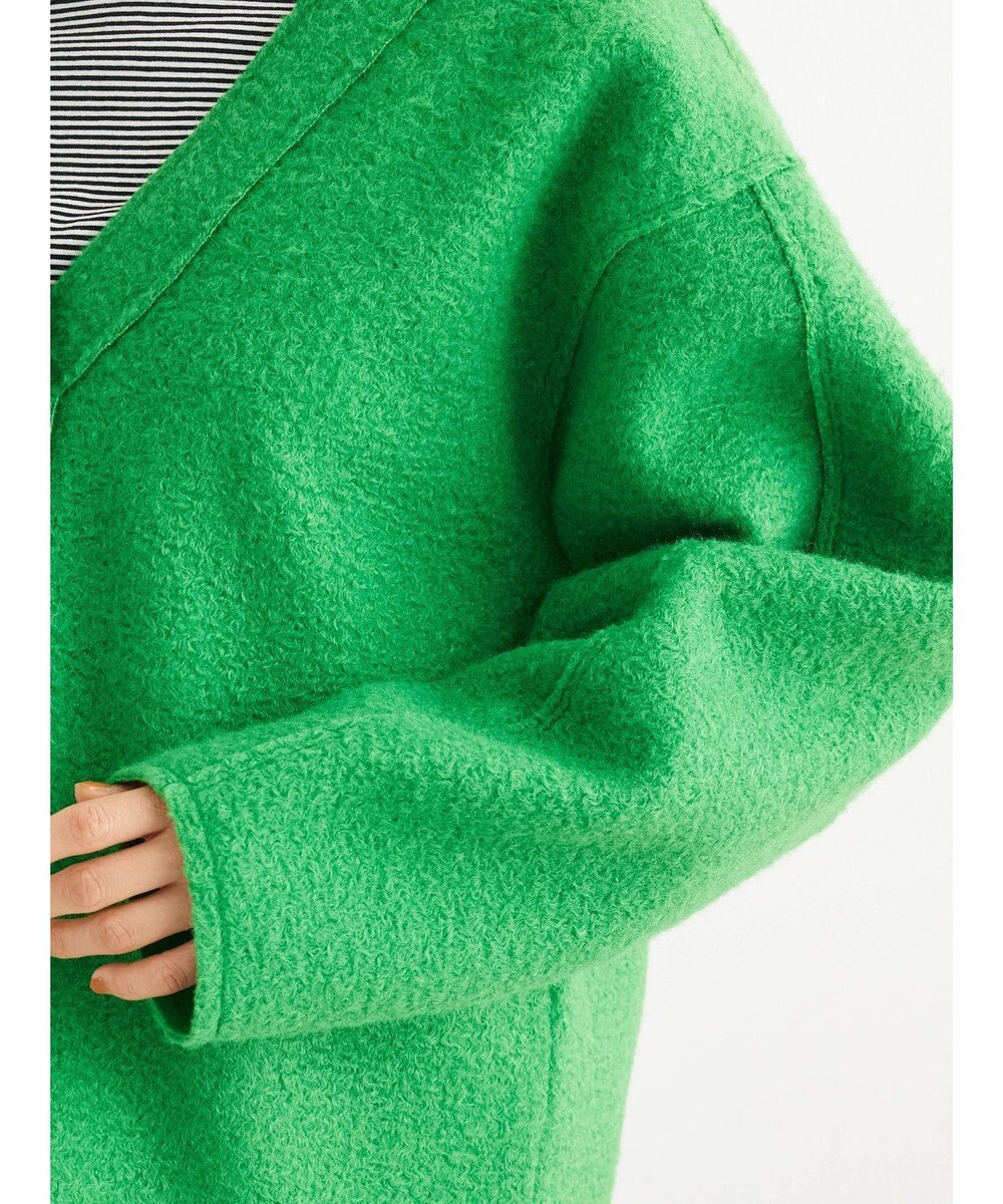 Green Parks ・ＥＬＥＮＣＡＲＥ　ＤＵＥ　ブークレＶネックカーデ 