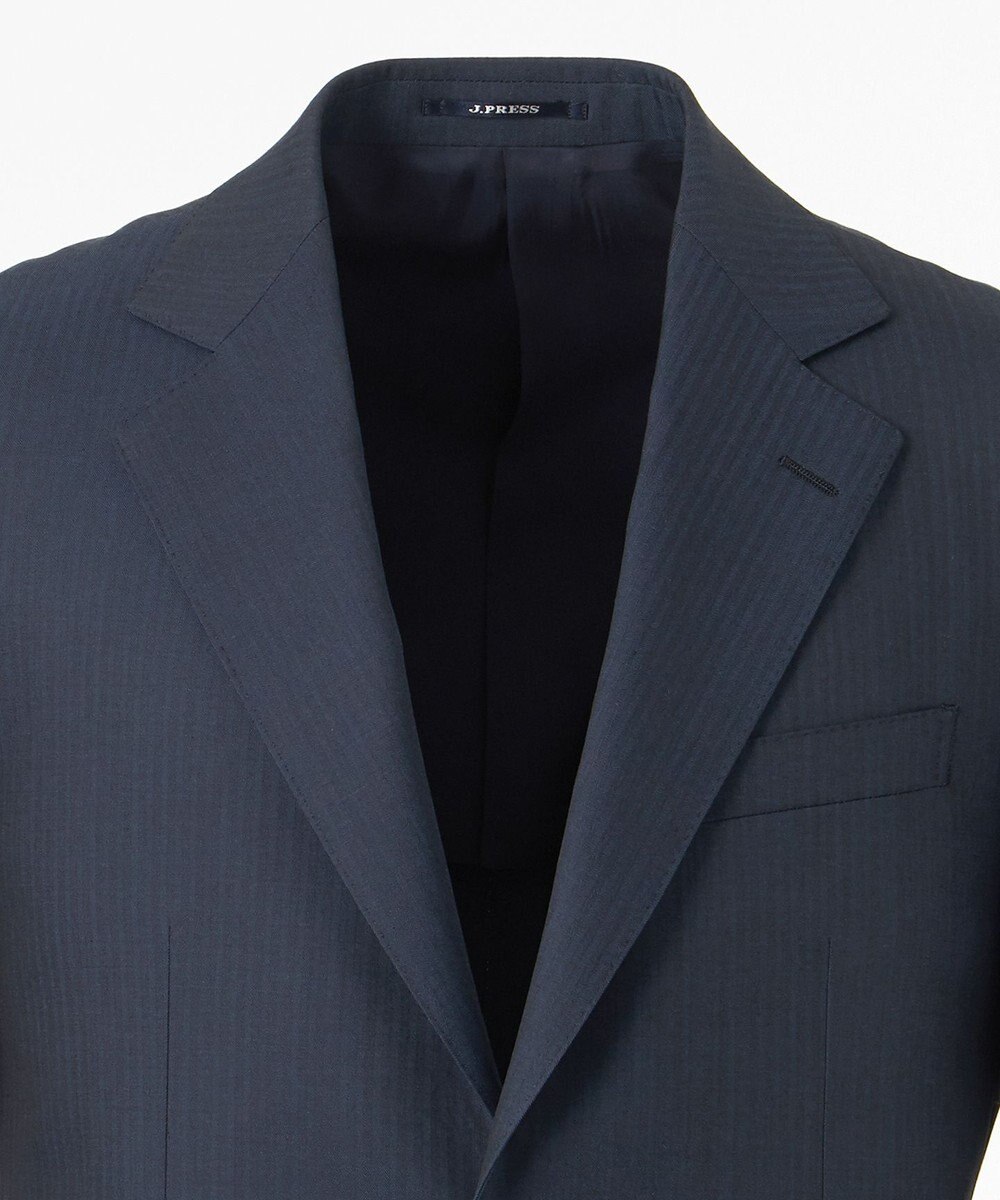 J.PRESS MEN 【ESSENTIAL CLOTHING】インディゴルック マイクロヘリンボーン スーツ 