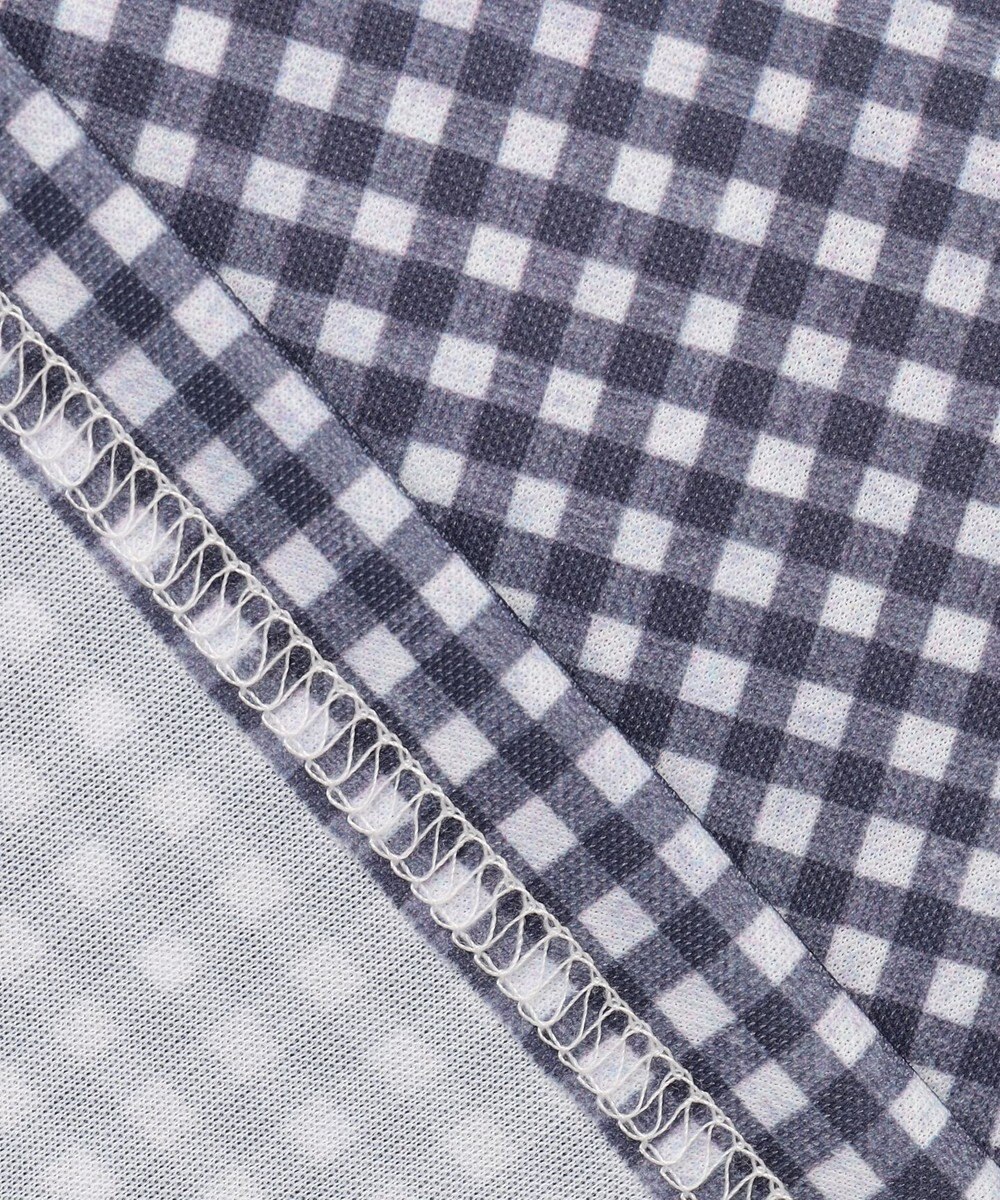 23区GOLF 【MEN】【接触冷感・UVケア・吸水速乾】ギンガムチェック柄 ポロシャツ 