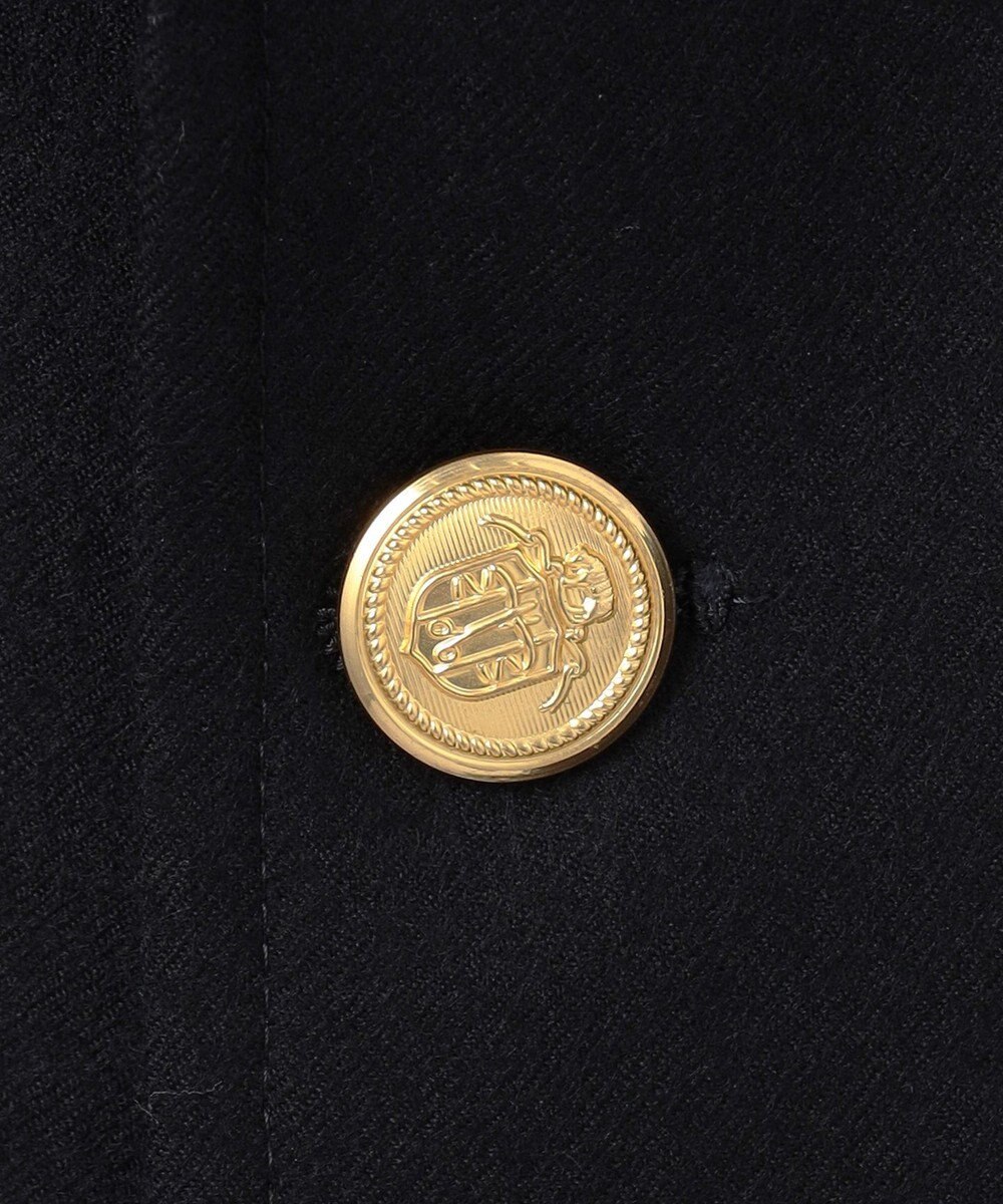 J.PRESS MEN 【定番】ペピンメリノサキソニー オーセンティック ブレザー / 金釦 / 総裏地 / Authentic-Fit 