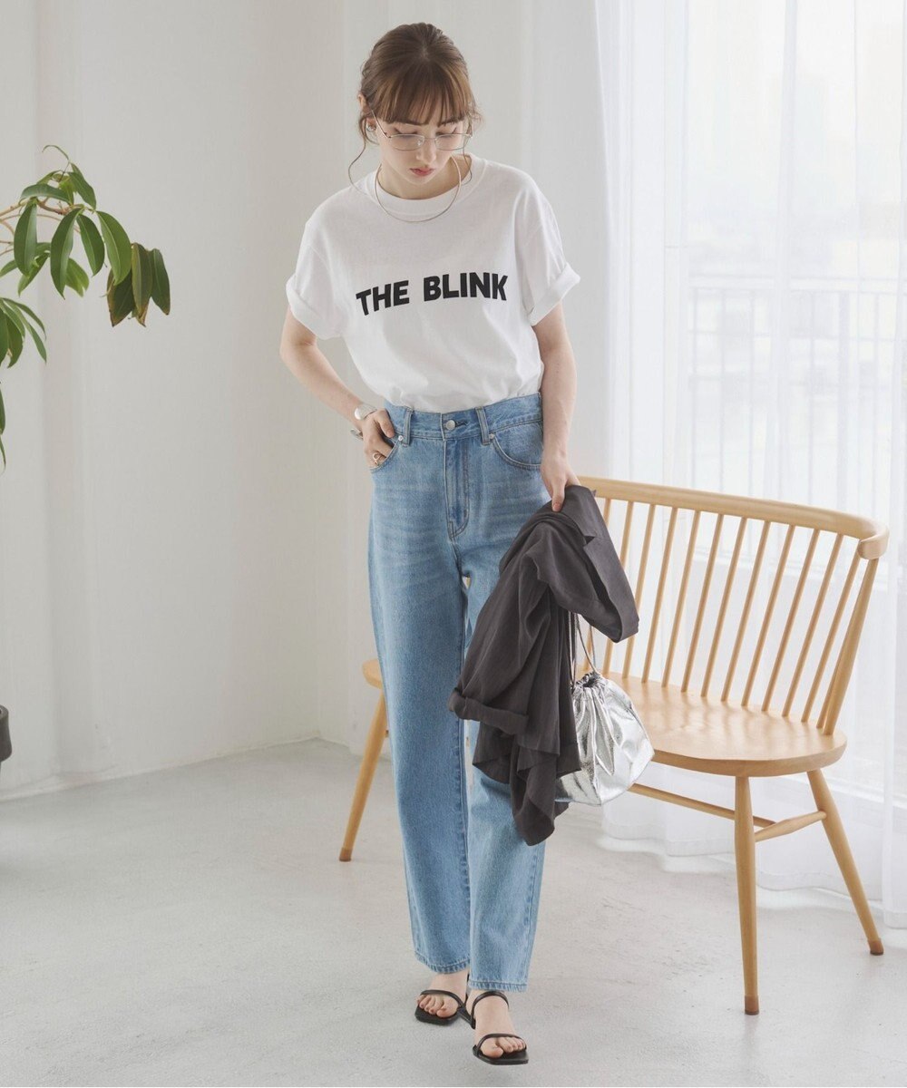 WEGO 【ANGIE VINTAGE/SMLサイズ展開】ストレートデニムパンツ 