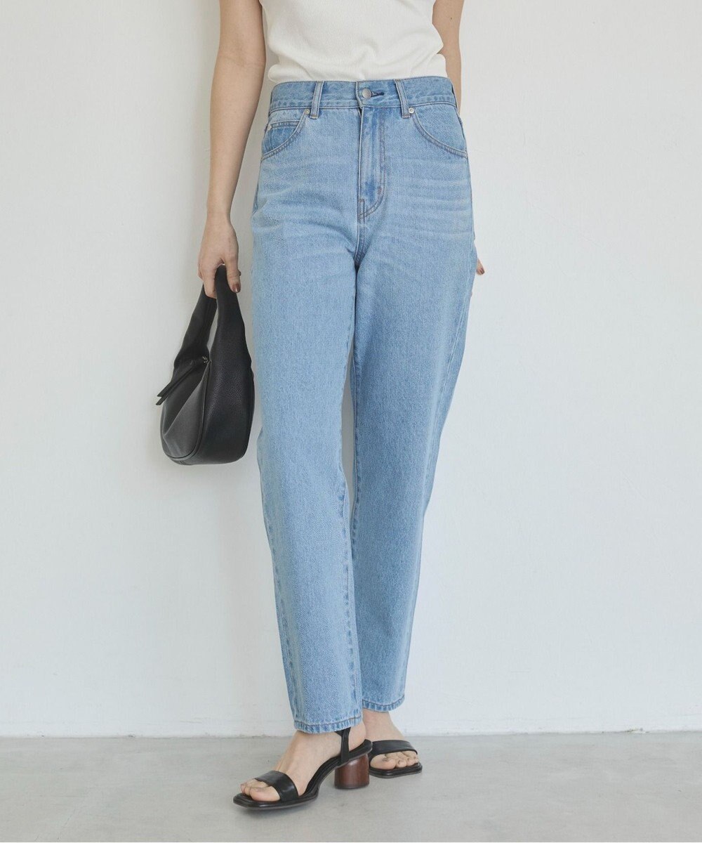 WEGO 【ANGIE VINTAGE/SMLサイズ展開】ストレートデニムパンツ 
