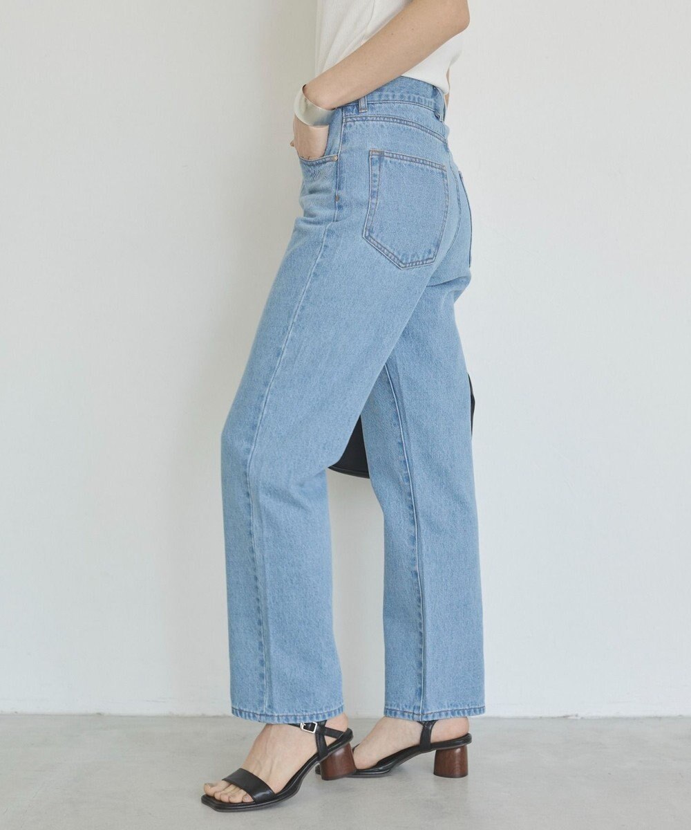 WEGO 【ANGIE VINTAGE/SMLサイズ展開】ストレートデニムパンツ 