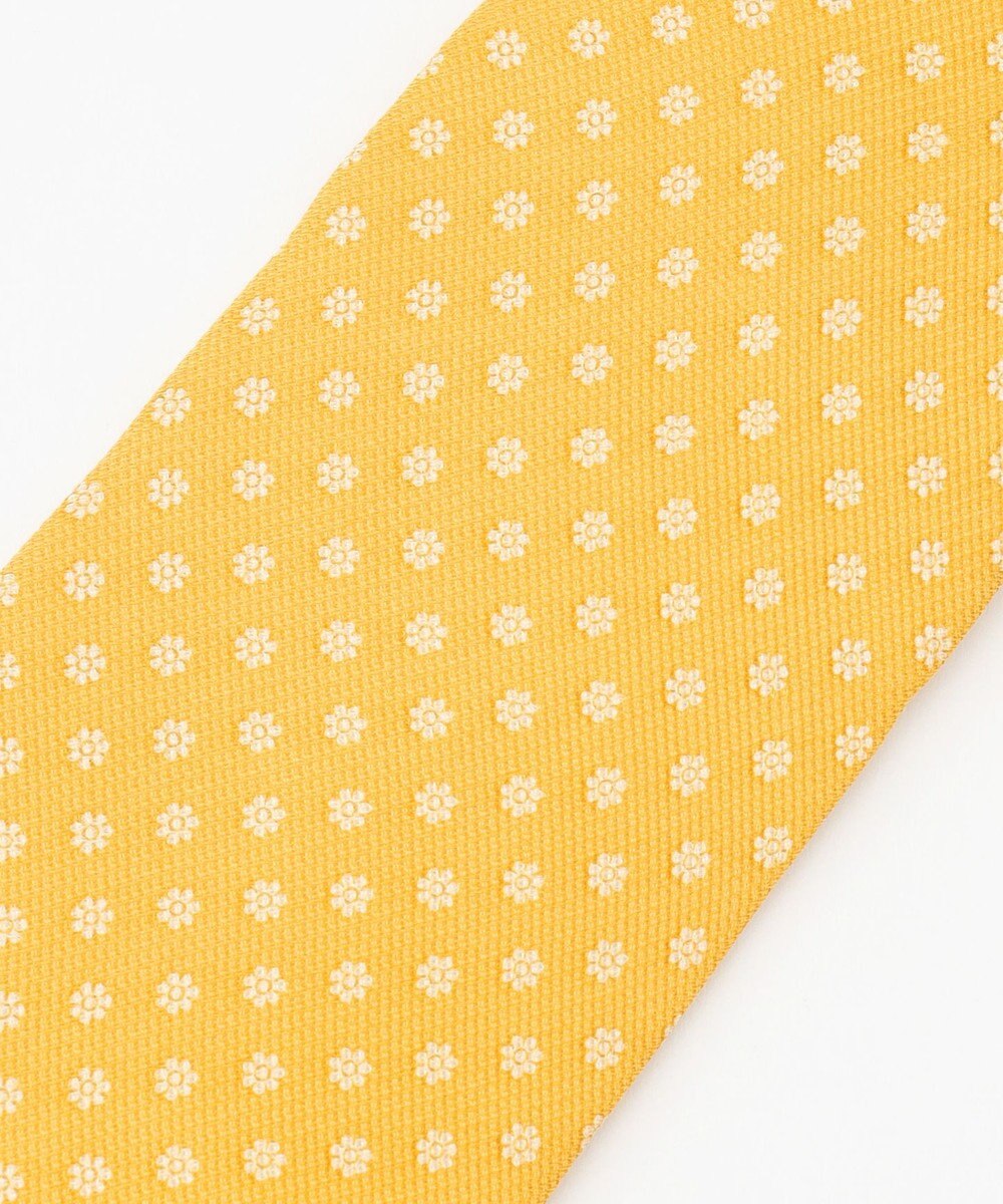 J.PRESS MEN 小紋柄ハンドプリントネクタイ 