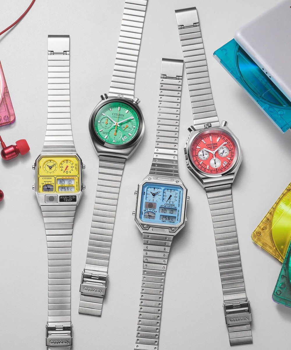 CITIZEN 【PLAYGROUND Edition 特定店限定モデル】ツノクロノカスタム 数量限定 AN3700-89Z 