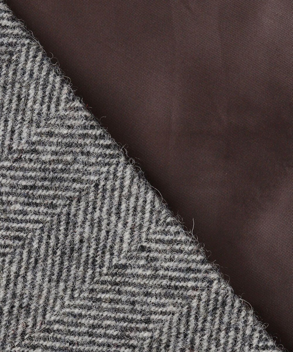 J.PRESS MEN 【JAPAN TWEED with REAL SHETLAND】ヘリンボーン バルカラーコート 