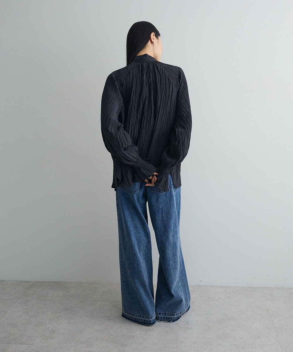 Green Parks ボウタイリボンブラウス 