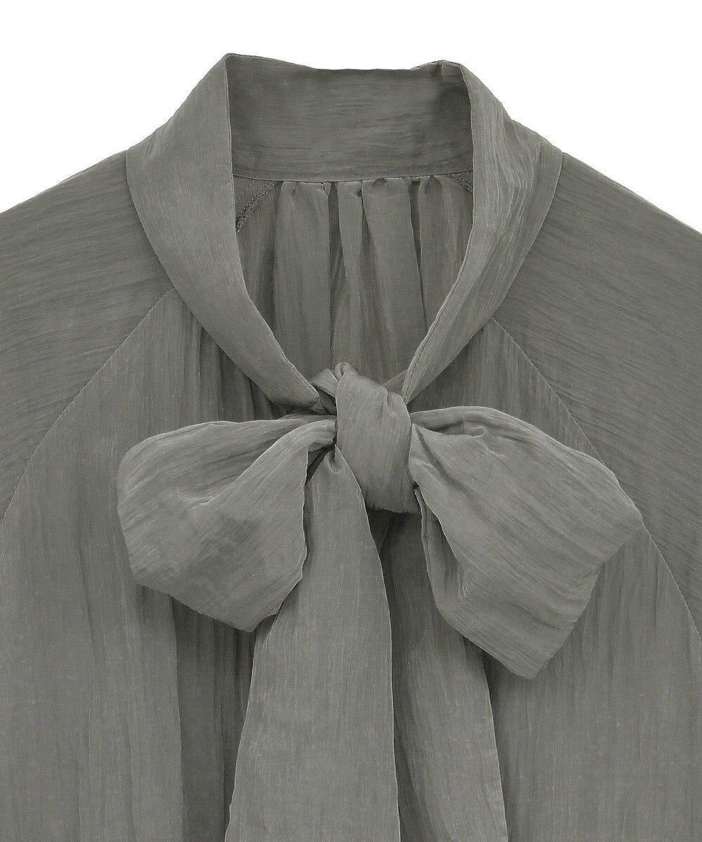 Green Parks ボウタイリボンブラウス 