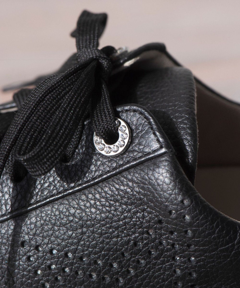 Dominic3 スターパンチングレザースニーカー 