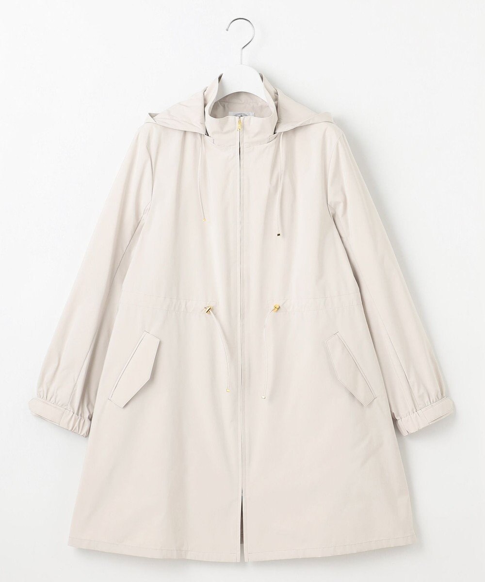 J.PRESS LADIES 【撥水・洗える】Artirosa スタンドカラー ロング丈 コート 