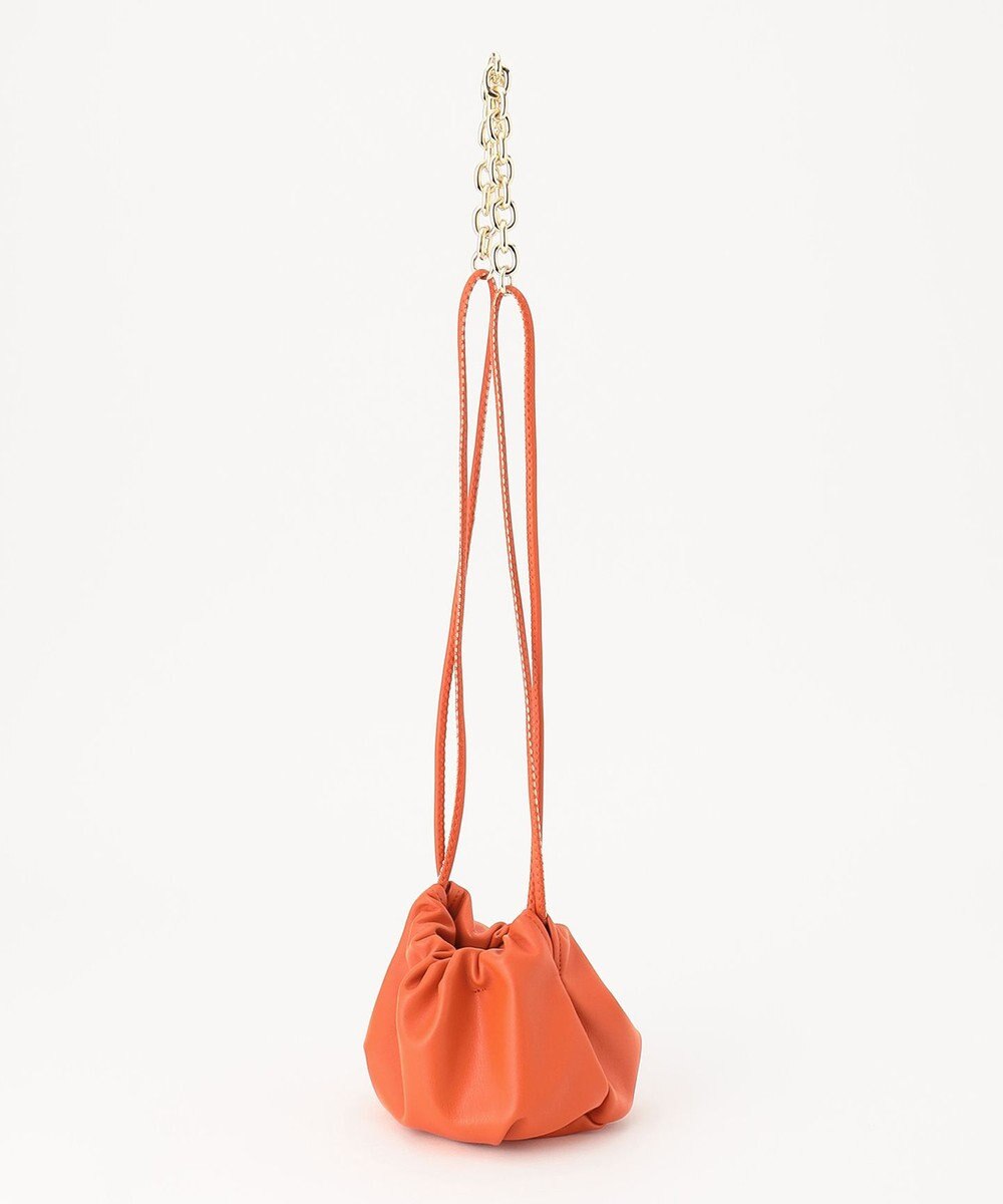 ICB チェーン付きミニ巾着バッグ 