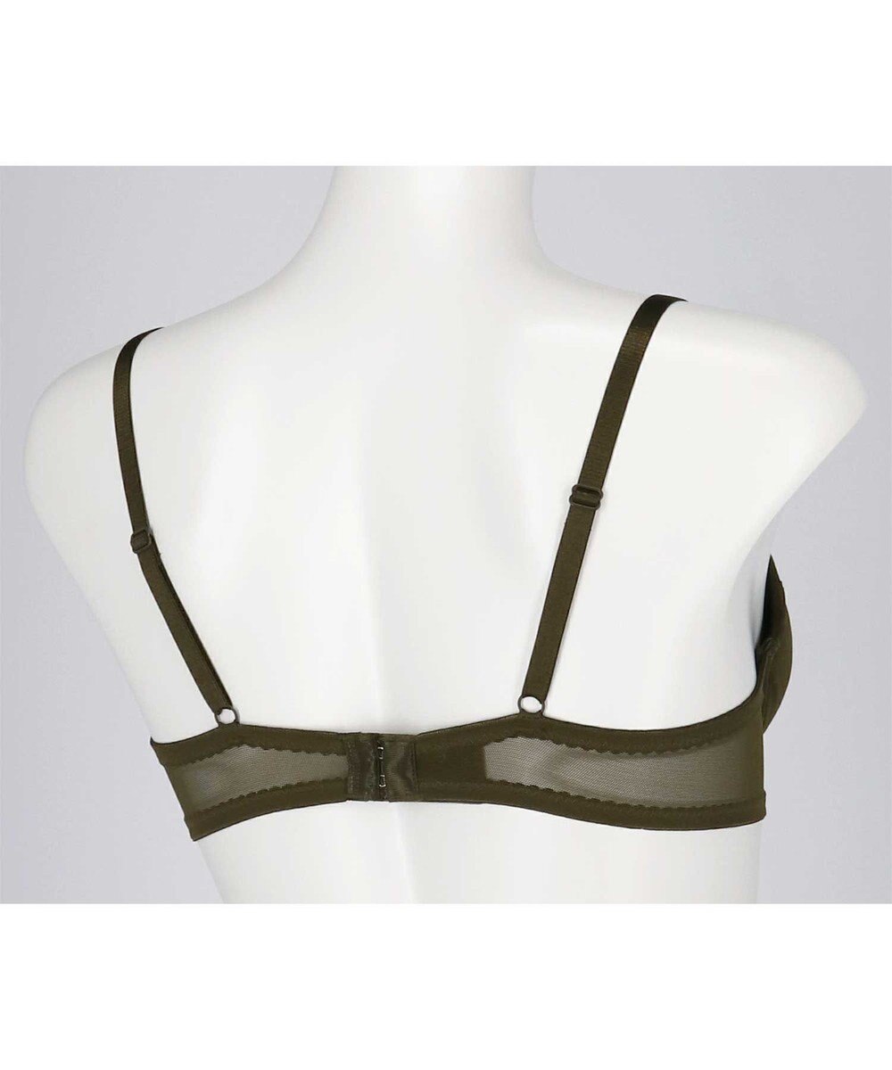 une nana cool 胸もとフィットをリボンでキープ リボンブラ 