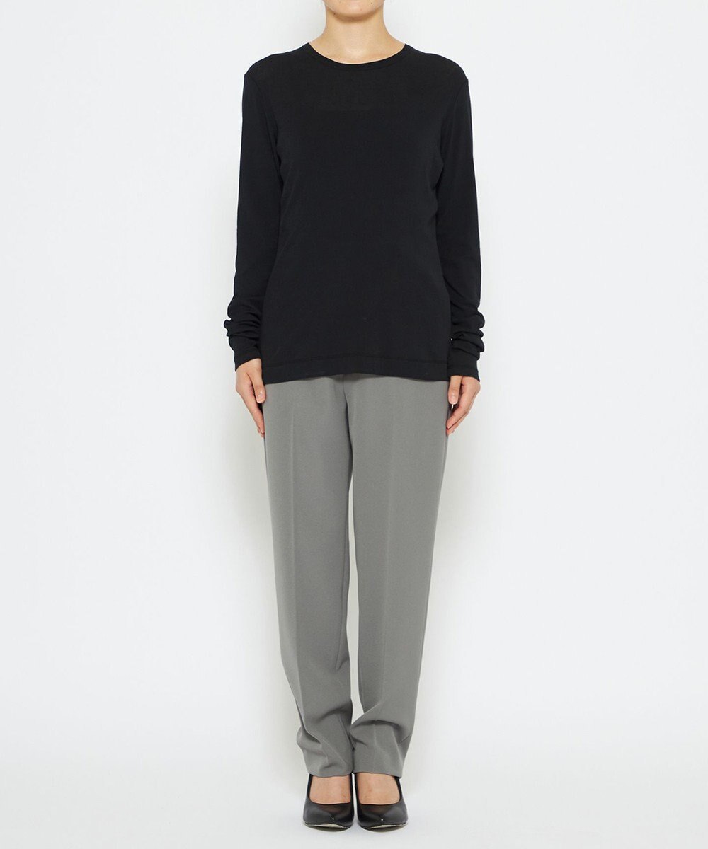 uncrave シアー クルーネック カットソー 