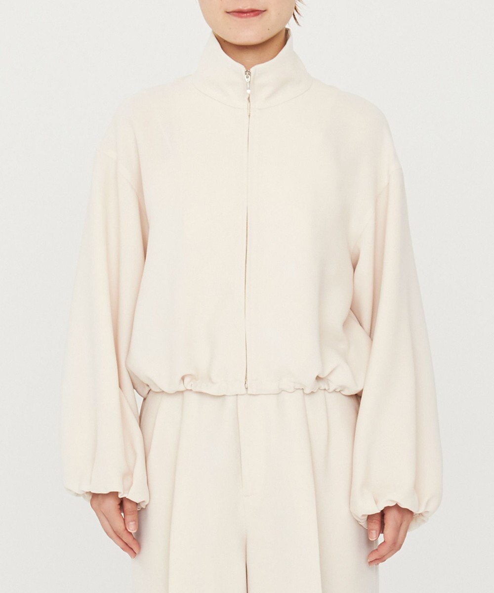 uncrave 【防シワ・洗濯機洗い可】ウォッシャブルダブルクロス トラックジャケット（uncrave STANDARD） 