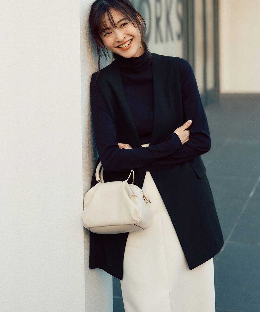 uncrave 【吸水速乾・洗濯機洗い可】エコ ドライ チノ Ｉラインスカート（uncrave STANDARD） 