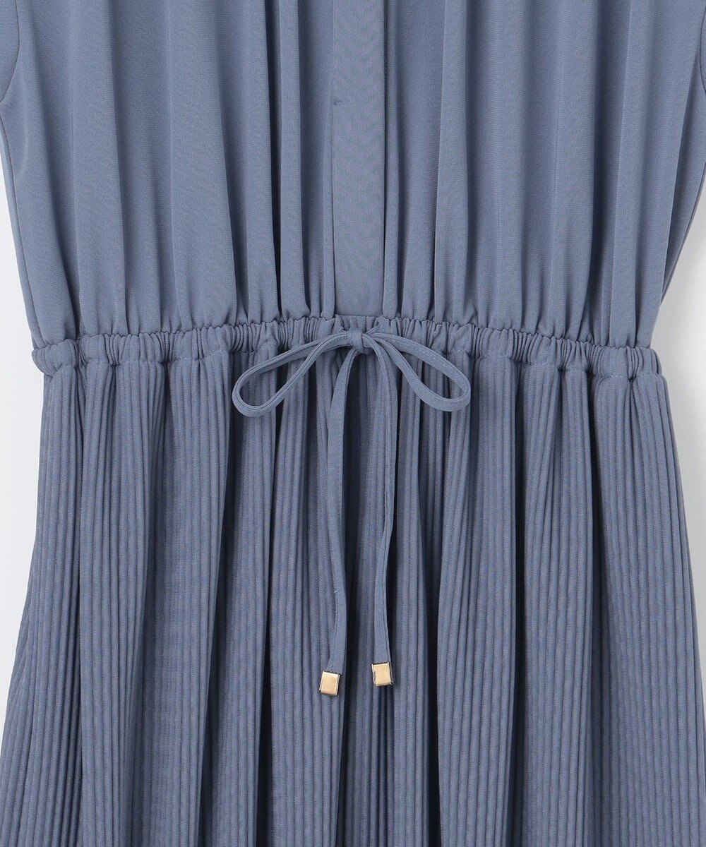 ANY SIS 【接触冷感・吸水速乾・UVケア】エアリードレープスムースプリーツ ワンピース 