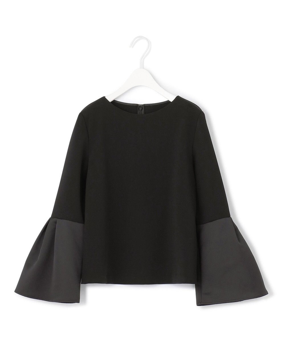 ICB L 【洗える】ミリオーネダンボールニットブラウス 