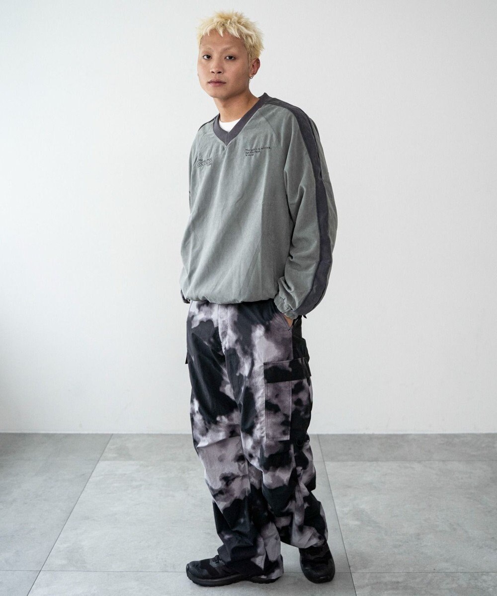 WEGO ミリタリーVネックラインプルオーバー 