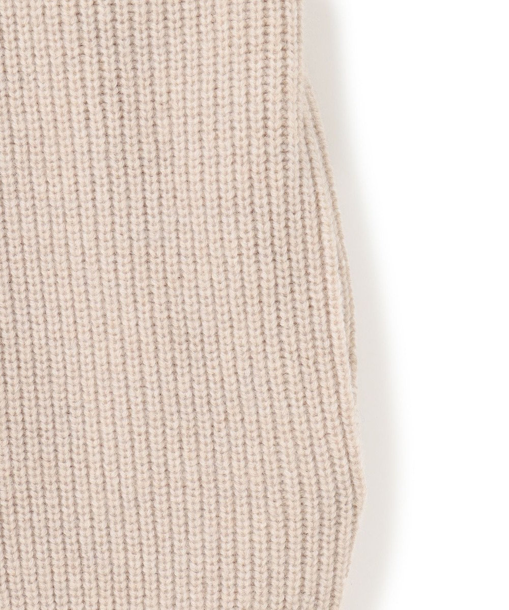 23区 S 【洗える】カシミヤブレンド ジップアップ ニットブルゾン 