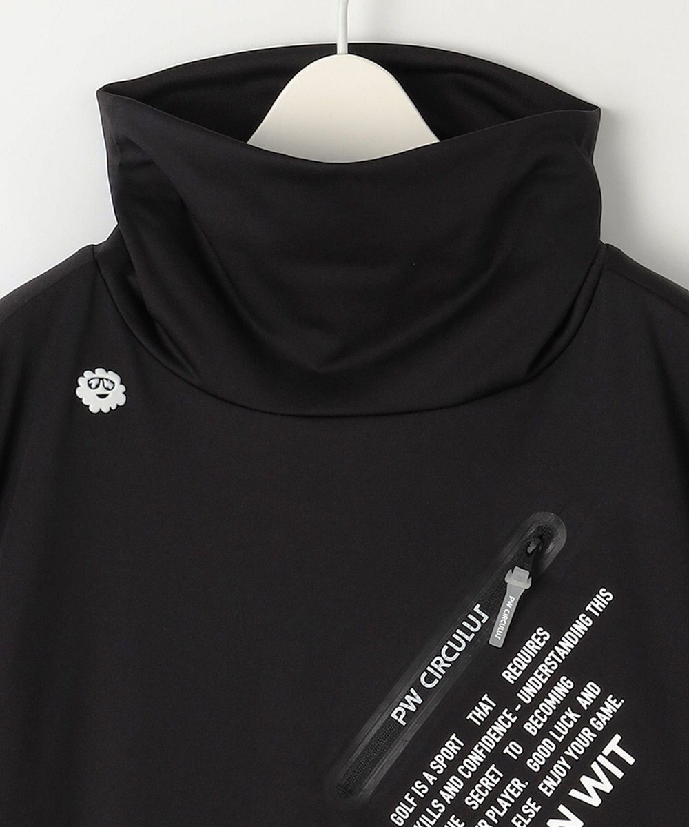 PW CIRCULUS 【防風/防寒】【MEN】オフタートルロングスリーブカットソー 