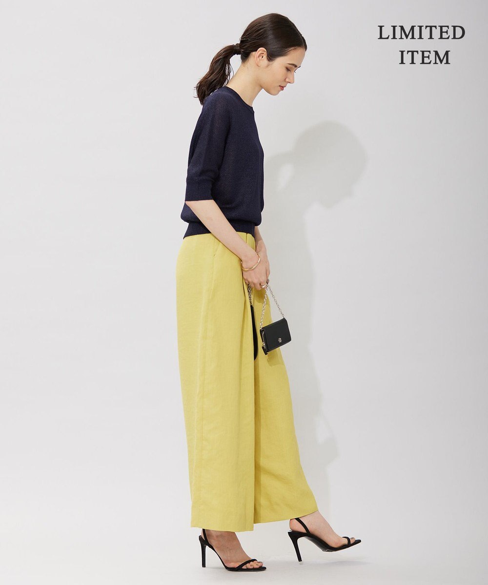 ICB 【WEB限定】 Slub タックパンツ 