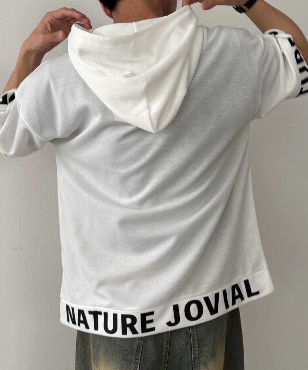 WEGO 【MLXLサイズ展開】グラフィックZIPパーカー（SS） 