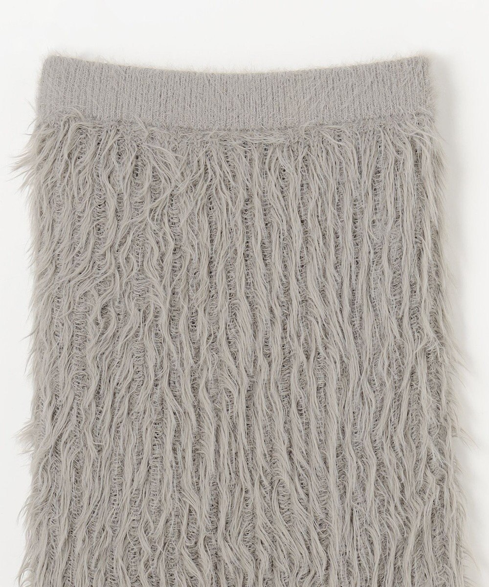 NAVE 【ReNAVE・洗える】メルティーシャギーニット スカート 