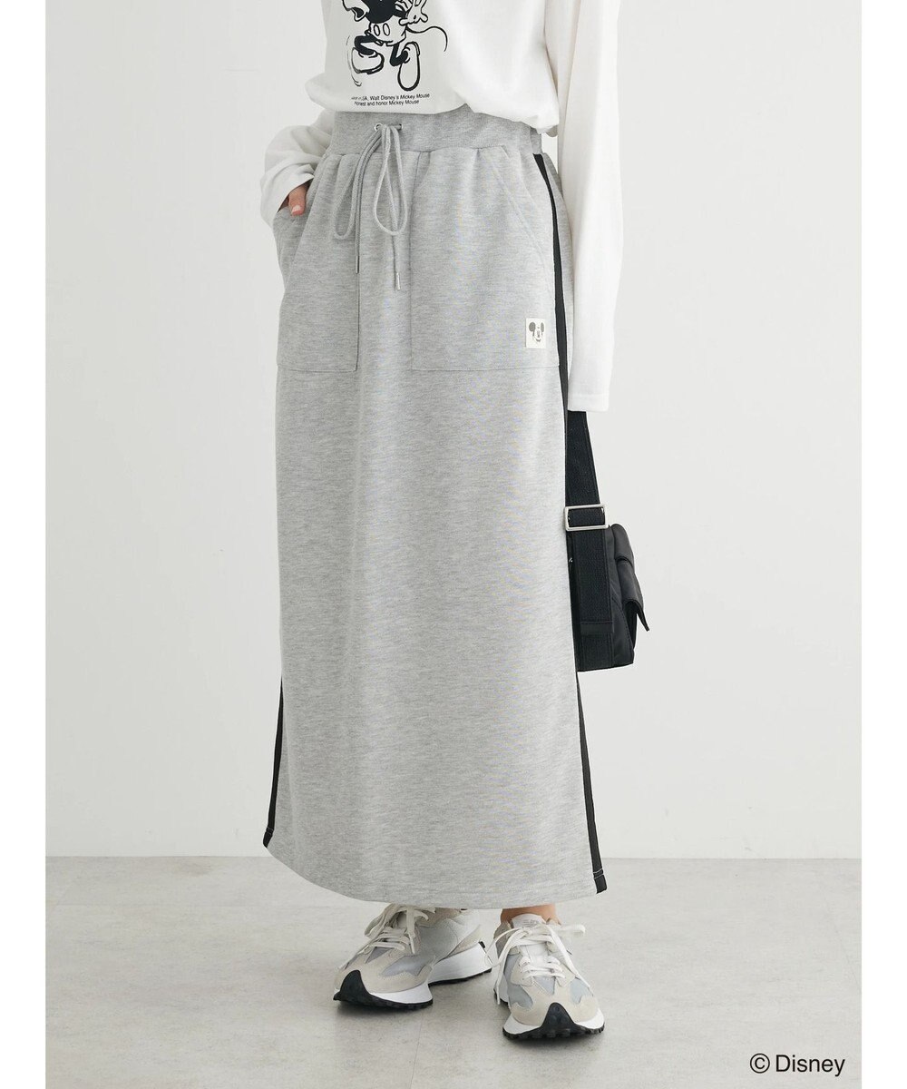 Green Parks Ｄｉｓｎｅｙ／ラメ裏毛ラインスカート 