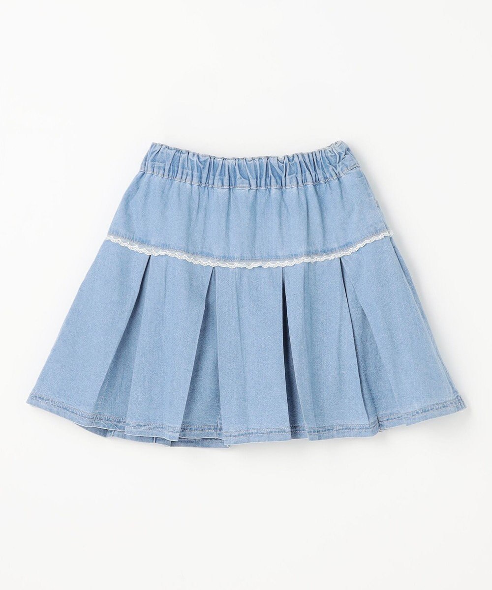 ANY KIDS 【洗濯機可能】プリーツ ミニスカパン 