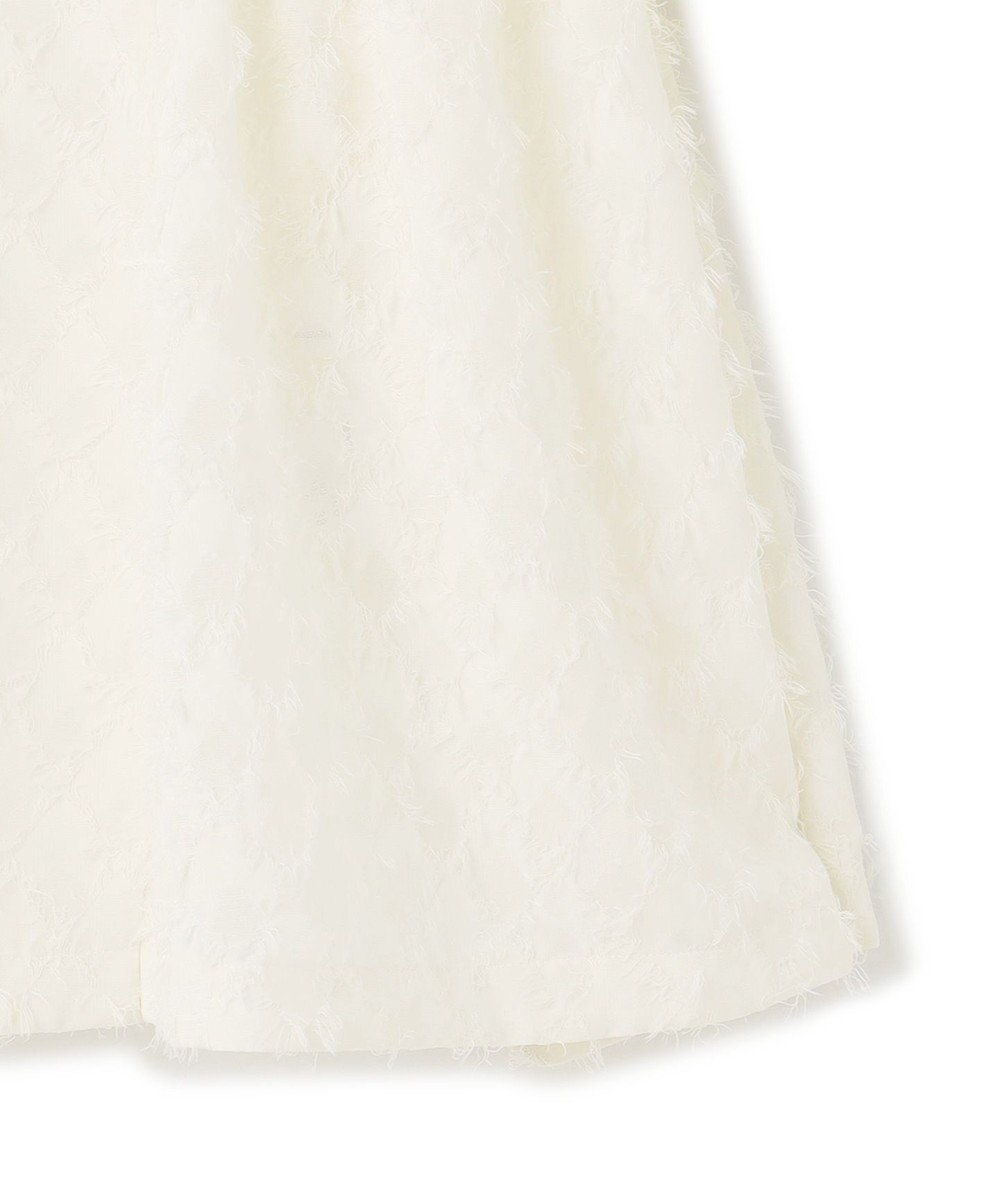 23区 L 【洗える】シアーカットジャカード ブラウス 