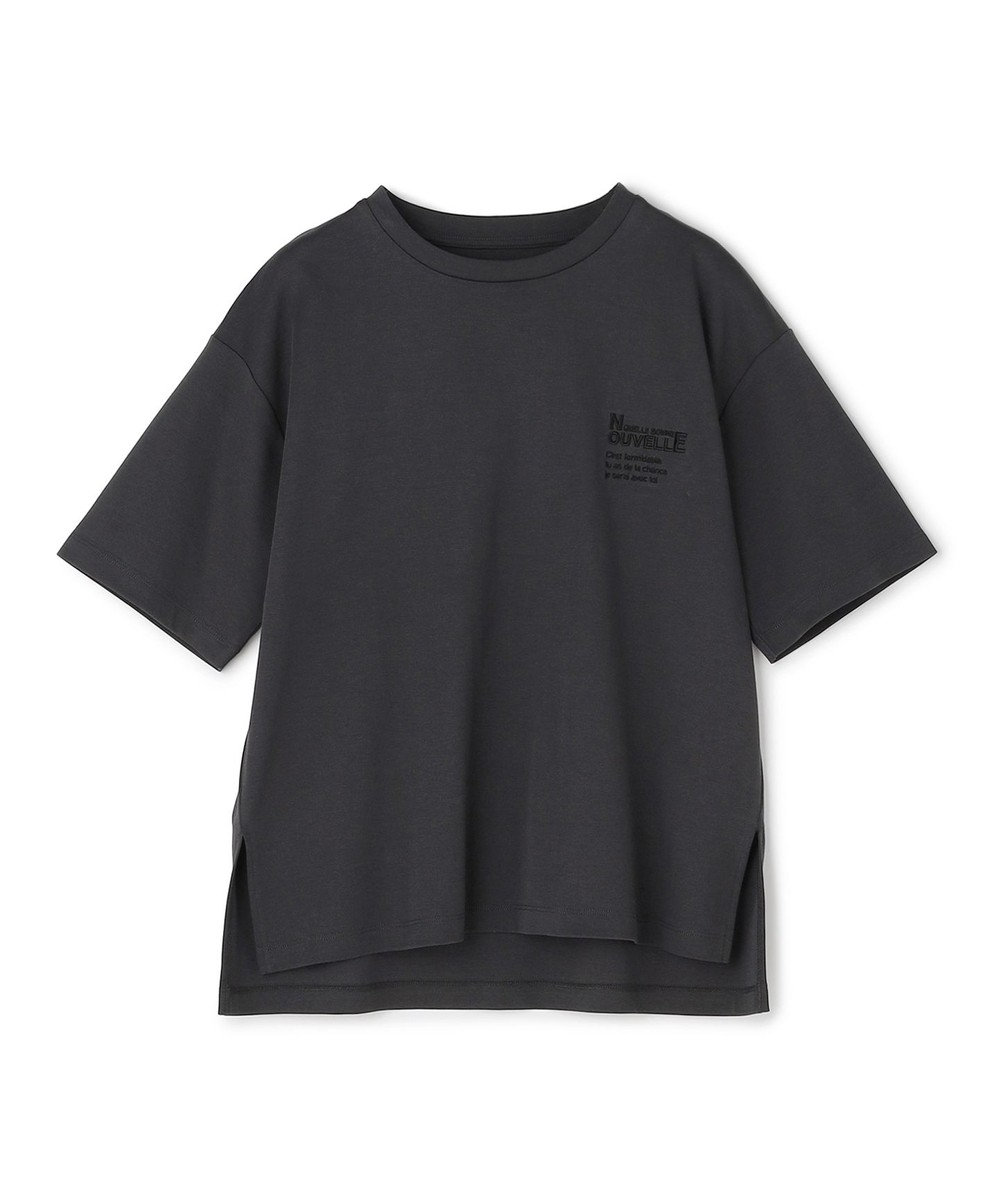UNFILO BEAUTY FORM-T cotton ロゴ ハーフスリーブ Tシャツ 