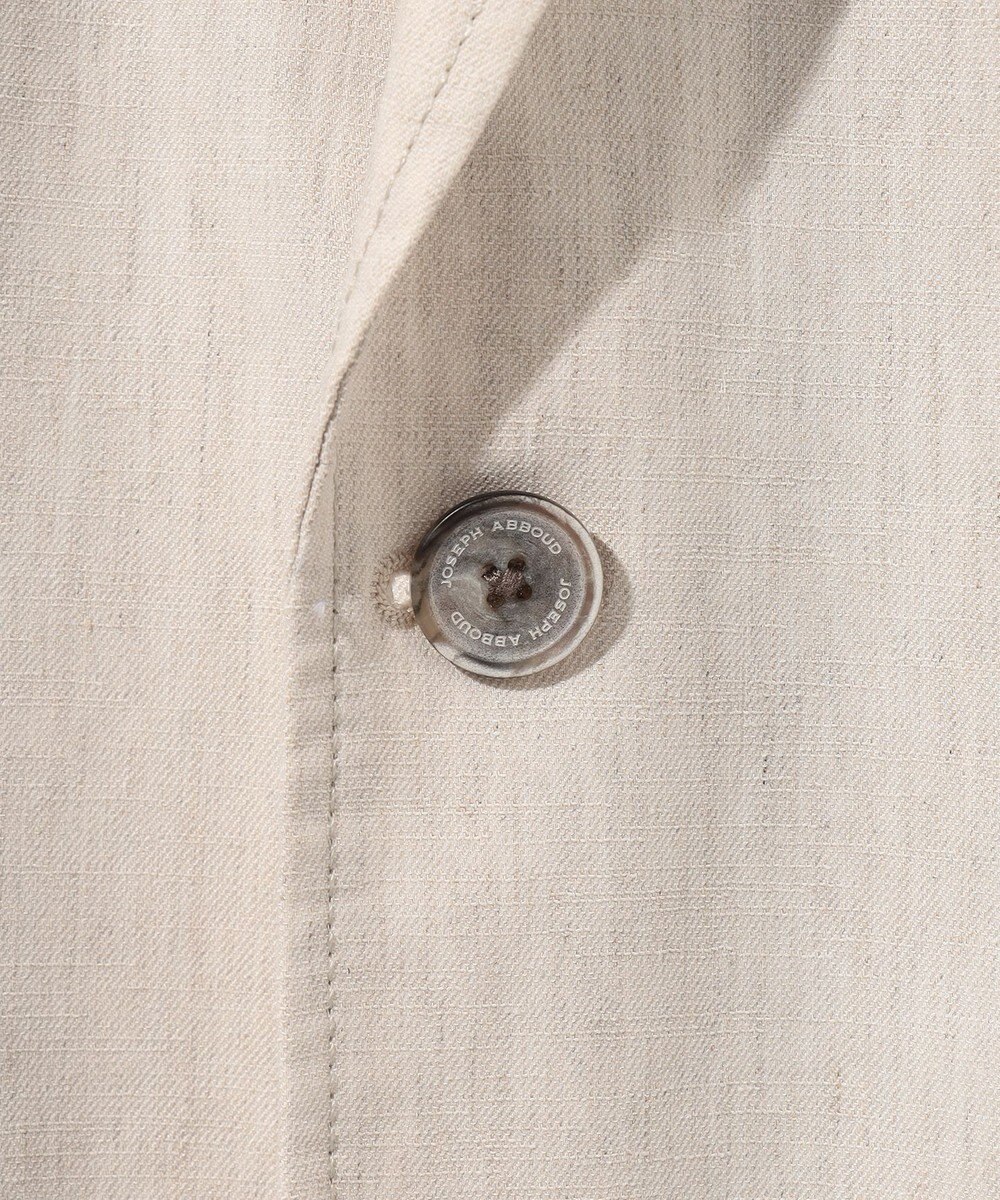JOSEPH ABBOUD 【清涼/ストレッチ】ストレッチリネンシャンブレー ジャケット 