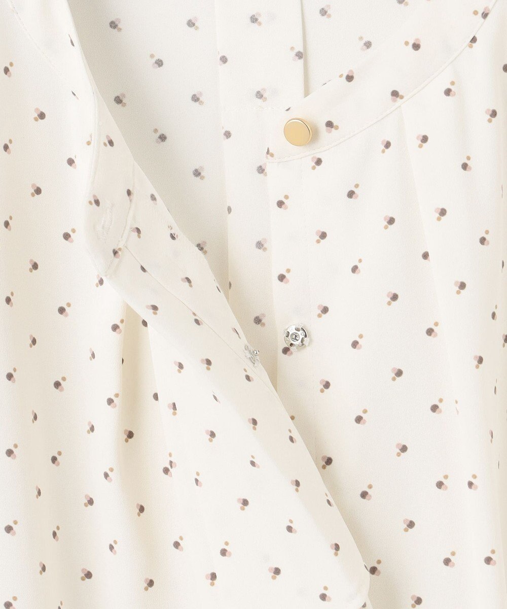 ANY SIS L 【洗える】ラッフルボウ ブラウス 