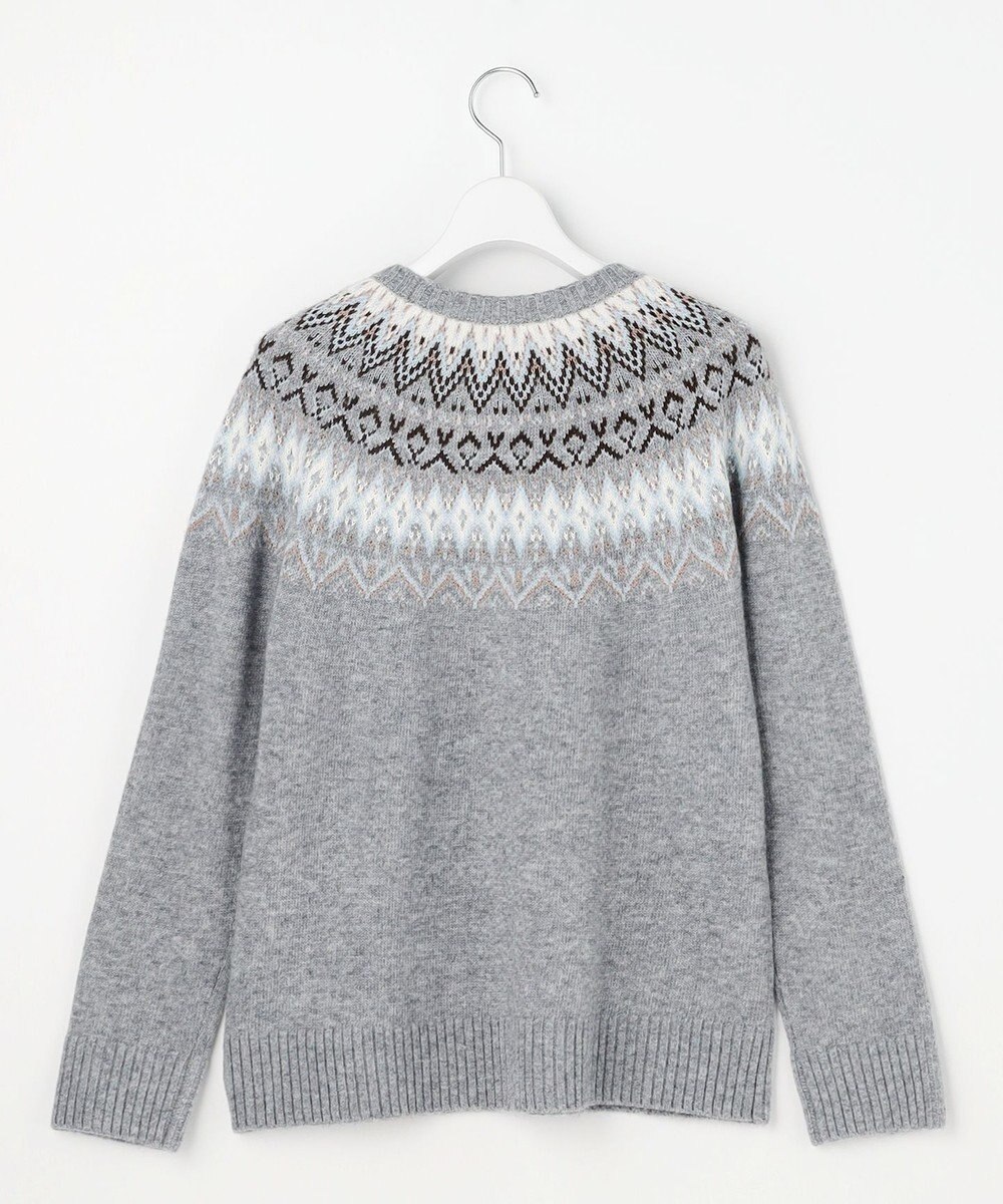 J.PRESS LADIES FAIR ISLE ラウンドネック ニット 