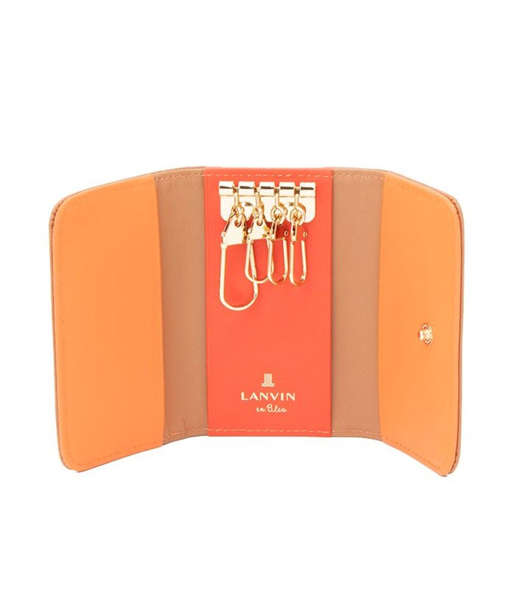 LANVIN en Bleu リュクサンブールカラー キーケース 