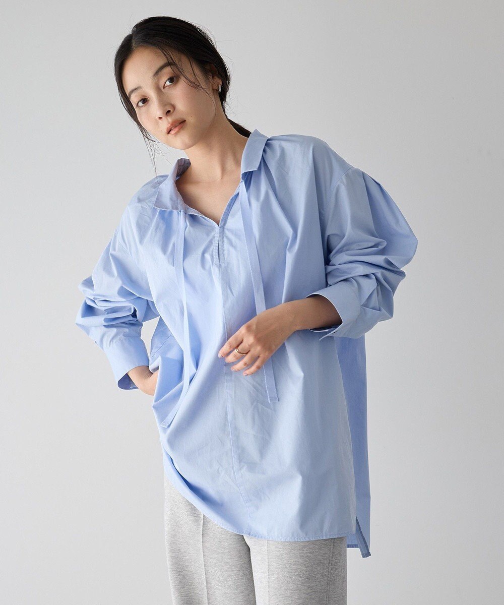 YECCA VECCA タイプライタースキッパーオーバーシャツ 