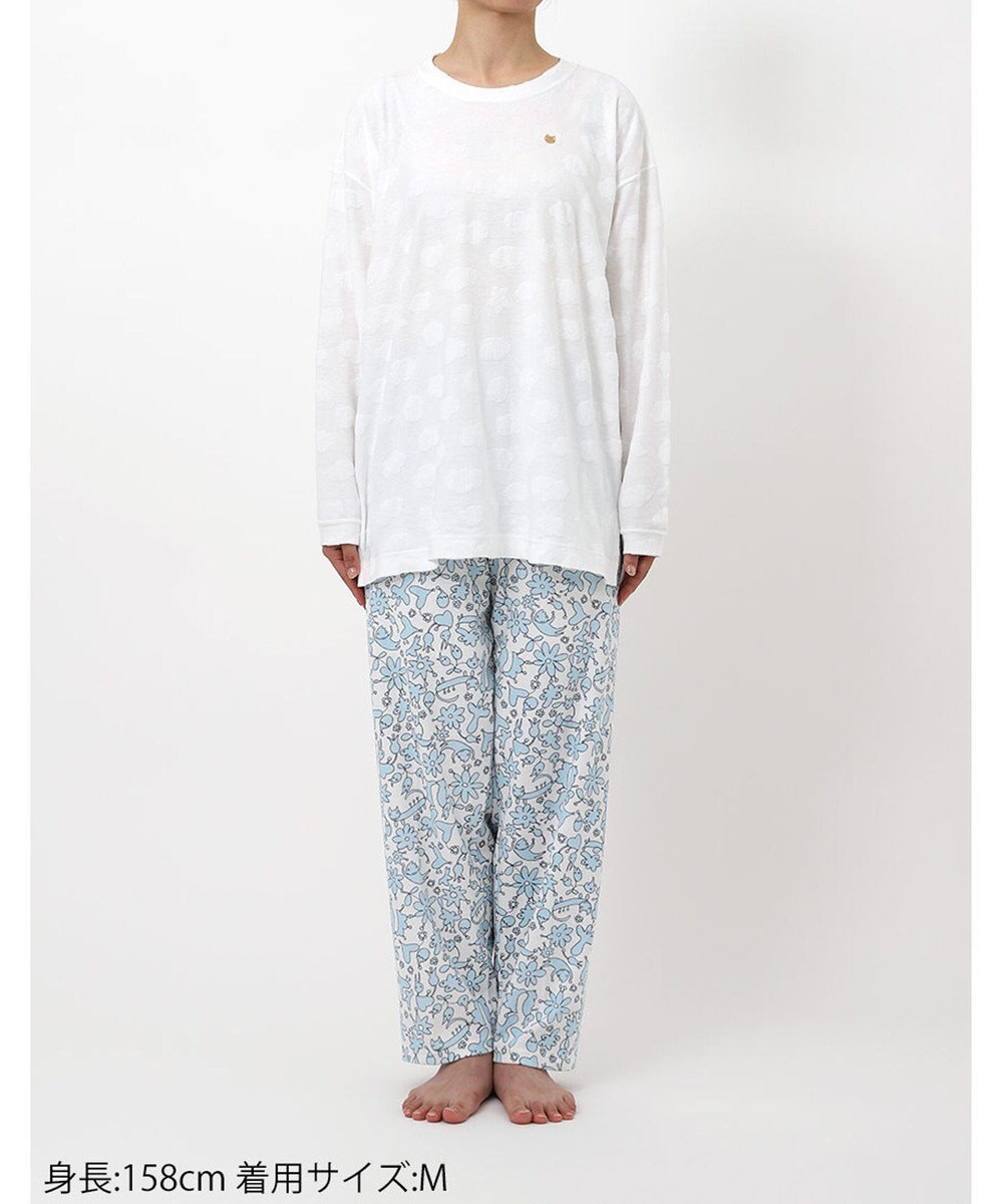 tsumori chisato SLEEP ツモリチサト パジャマ 長袖 長ズボン 綿100%(トップス) 綿混(ボトムス) UDX539 /ワコール 