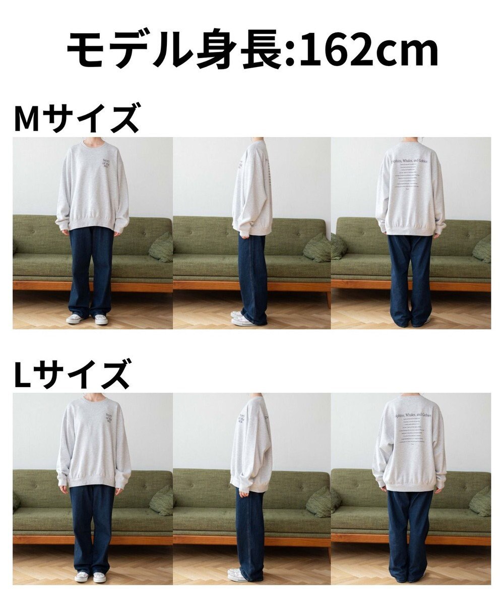 WEGO 【WEB限定】クルーネックプルオーバー 