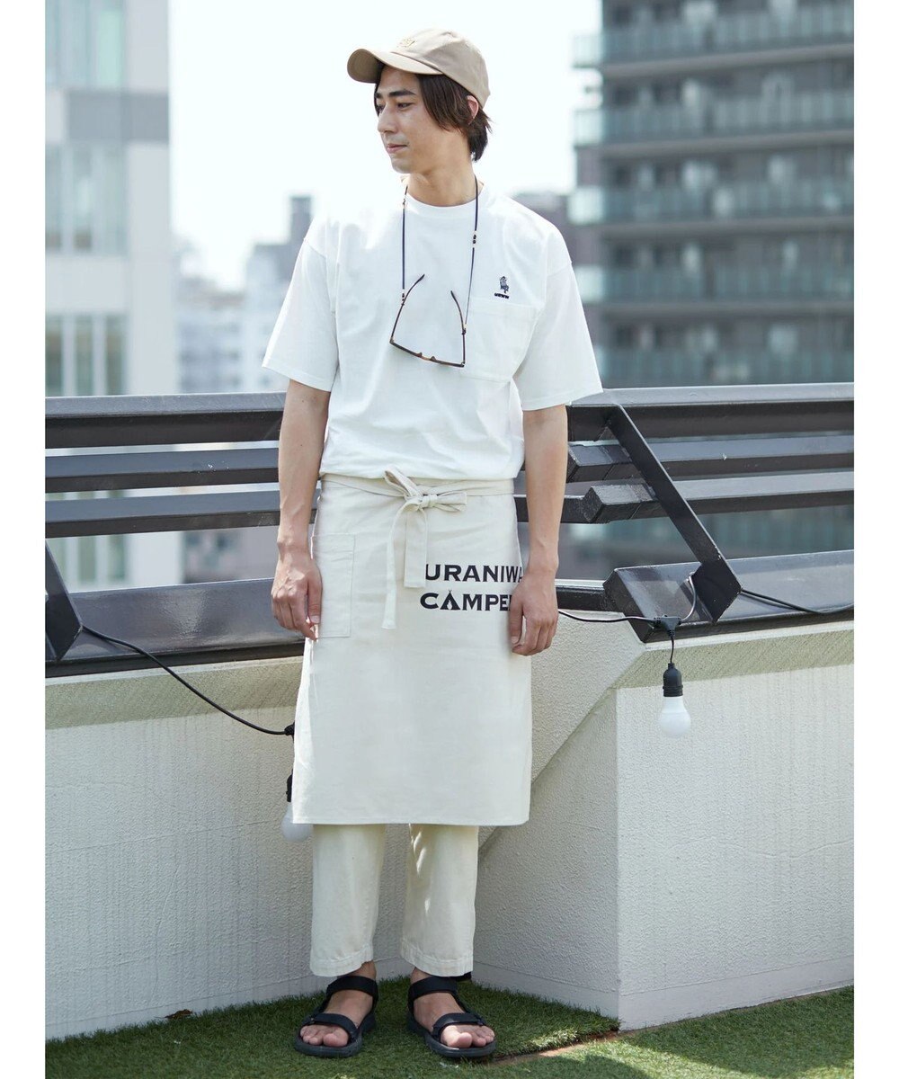 CRAFT STANDARD BOUTIQUE ＵＲＡＮＩＷＡ　ＣＡＭＰＥＲＳ　帆布ショートエプロン 