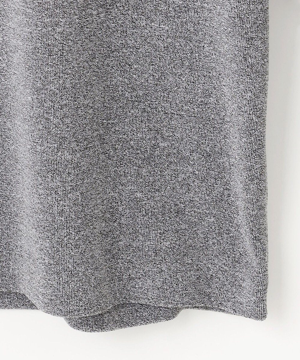 JOSEPH ABBOUD 【洗える/ソフトな肌触り】ミニパイルモック ネック Ｔシャツ 